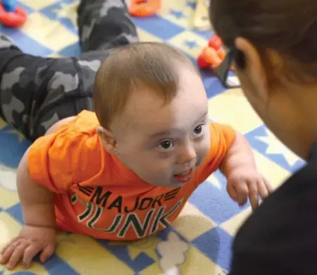  ?? CATHIE COWARD/HAMILTON SPECTATOR FILE PHOTO ?? Parents of children with Down syndrome want their babies to get the same accolades and encouragem­ent as any other kid.