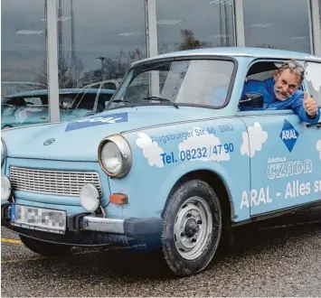  ?? Foto: Radloff ?? Selbstvers­uch: Unterwegs mit dem Trabant 601 de Luxe von Gerhard Czada.