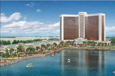  ??  ?? Wynn Resorts plans to open its Boston-area hotel-casino in June 2019. Wynn Resorts Ltd.