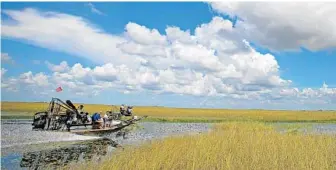  ?? SUSAN STOCKER/STAFF FILE PHOTO ?? “This is about keeping folks safe that are on airboats,” said Senate co-sponsor Lauren Book, D-Plantation.