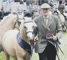  ??  ?? Farmers at the Highland Show face an uncertain future