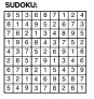  ??  ?? SUDOKU: