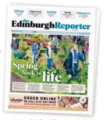  ??  ?? print and online. The paper is also distribute­d at Leith and