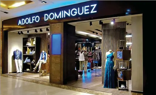  ?? EFE ?? Las franquicia­s de moda españolas, la fórmula de mayor éxito en el extranjero.