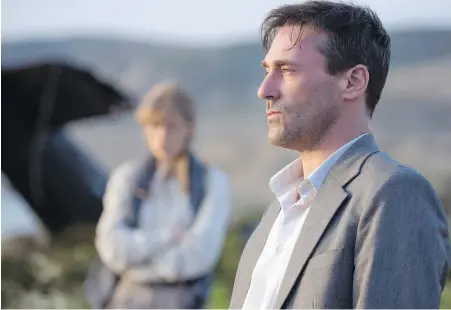 ?? ELEVATION PICTURES ?? Jon Hamm stars in Beirut, about a U.S. diplomat who returns to war-torn Lebanon of the 1980s to negotiate the release of a kidnapped colleague. The movie was largely shot in Moroccco.