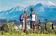  ?? FOTO: SALZBURGER LAND TOURISMUS/MARKUS GREBER ?? Top Ausgangspu­nkt für Radurlaube­r: Eugendorf vor den Toren der MoBartstad­t SalBburg.