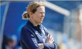  ??  ?? Rehanne Skinner has left her role as England assistant coach to take over at Tottenham. Photograph: Christian Hofer/Bongarts/Getty Images