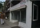  ?? SAMMY HUDES/TORONTO STAR ?? An empty storefront is one of dozens for rent along the beaches due to high rent costs in the area.
