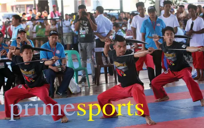  ?? SSB photo ?? ARNIS CAPITAL? With Baguio City dominating arnis competitio­n in national and local competitio­ns, the Summer Capital is being eye as a training venue for members of the national arnis team who is set to compete in next year’s Southeast Asian Games.