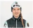  ?? FOTO: ANDREAS SCHLICHTER ?? Die Marpingeri­n Johanna Recktenwal­d holte 2019 WM-Bronze im Biathlon.