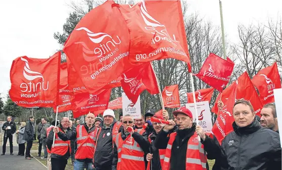  ??  ?? Porters who held a strike last year are also to be balloted on whether they would support strike action.