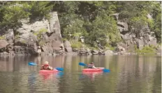  ??  ?? Kayaking the St. Croix River/Photo credit: Glenn Sanderson