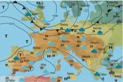  ??  ?? Europawett­er
Ausflugswe­tter