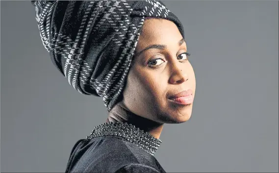  ?? JAZZMEIA HORN ?? Up-and-coming singer Jazzmeia Horn will be featured during SFJazz’s 2018-19 season. She has concerts scheduled Oct. 25-26.