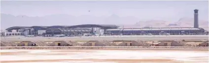  ?? –Shabin E ?? ECONOMY BOOSTER: The new terminal of the Muscat Internatio­nal Airport will boost diversific­ation, say experts.