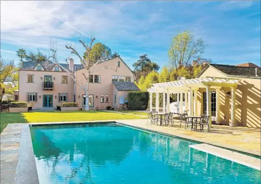  ?? Rodeo Realty ?? Shonda Rhimes paid about $4.6 million for a renovated English Country-style home on about an acre. TELEVISION HIT MAKER