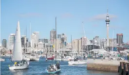  ??  ?? Westhaven Marina accounts for 30 per cent of Auckland boat berths and is running at effectivel­y full occupancy, according to a 2018 council report, despite adding 66 new berths in 2015.