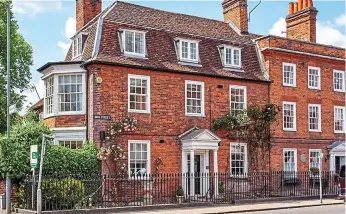  ??  ?? Protected: Grade II*-listed The End House, Marlow, costs £1.8m with Knight Frank