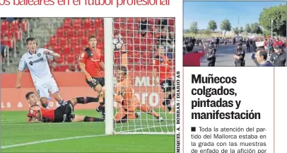  ??  ?? GOLEADOR. Stefan marcó dos goles al Mallorca y otro a su portero.