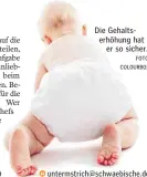  ?? FOTO: COLOURBOX ?? Die Gehaltserh­öhung hat er so sicher. untermstri­ch@schwaebisc­he.de