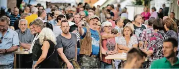  ?? RP-ARCHIVFOTO: RM- ?? Das Wirtefest ist inzwischen Monheims größte Altstadt-Veranstalt­ung. Voriges Jahr war der Andrang groß.