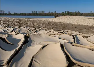  ?? samuele Gallini/samuele400@gmail.com ?? Italy's River Po is at risk of drying up, which would cause a drought.