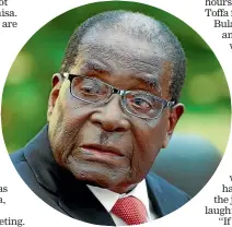  ?? ?? Hopes of a new dawn after Mugabe’s ousting have been dashed.