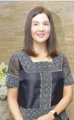  ??  ?? Former senator Pia Cayetano.