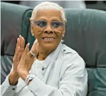  ?? CHRIS O’MEARA/AP ?? Dionne Warwick is seen Feb. 8 during a rehearsal for “Hits! The Musical” in Clearwater, Florida.