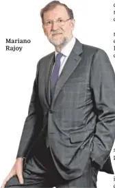  ??  ?? Mariano Rajoy