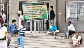  ?? HT PHOTO ?? The HC asked the government and the Indian Medical Associatio­n to reach a consensus, while reminding the doctors of their ‘duty towards the society’ in a bid to persuade them to call off the strike.