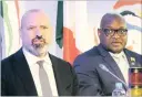  ?? PICTURE: BOXER NGWENYA ?? SIGNED AND SEALED: The governor of Emilia Romagna province in Italy, Stefano Bonaccini, left, with Premier David Makhura.