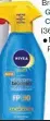  ??  ?? Emulsión Corporal Activadora del Bronceado de Germaine de Capuccini (36 €). Nivea Sun Protege & Broncea Spray Pistola Solar Activador del Bronceado FP50 de Nivea (15,49 €).