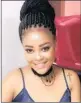  ??  ?? Karabo Mokoena was killed and burnt, allegedly by her boyfriend.