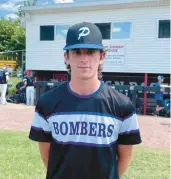  ?? MICHAEL BLOUSE ?? Connor Beahm pitched a four-hit shutout and struck out seven in Palmerton’s 4-0 win over Palisades on Sunday in the District 11 Class 3A baseball semifinals played at Easton’s Richards Field. Beahm also had two hits.