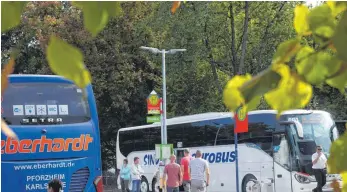  ?? FOTO: ALEXANDER KAYA ?? Der Fernbusbah­nhof bleibt ein schwierige­s Thema in Ulm.