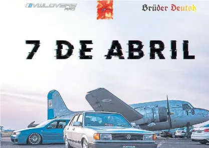  ?? ?? Convocator­ia. La expo será en el hangar 8 de la Base Aérea, con ingreso por Avenida Eva Perón al 2200.