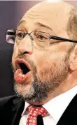  ?? Foto: Reuters ?? Nový šéf SPD Martin Schulz na včerejším sjezdu strany.