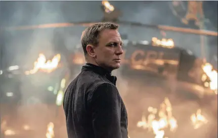  ?? Spectre. ?? SLAMBANG ACTION: Daniel Craig in Director Sam Mendes has failed to deliver Bond as a tragic hero, but he has made a tremendous­ly well-crafted action thriller.