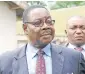  ??  ?? TREASON CHARGES: Peter Mutharika