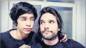  ?? INSTAGRAM ?? Daniel y Jon Arias Vega, hijos de Imanol Arias y Pastora Vega