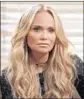  ?? Robert Voets Warner Bros. ?? “GLEE’S” Kristin Chenoweth guests stars on a new episode of “Mom” on CBS.
