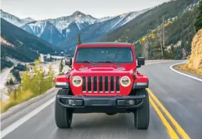  ??  ?? el diseño del Wrangler 2018 es el más fiel al Willys original.