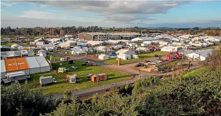  ?? TOM LEE/STUFF ?? Fieldays is the biggest agricultur­e event in the southern hemisphere.
Michael Woodward