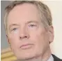  ??  ?? Robert Lighthizer