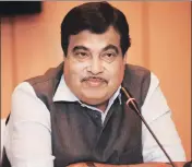  ?? MINT/FILE ?? Minister for road transport Nitin Gadkari. The project is likely to help decongest roads in Gurugram