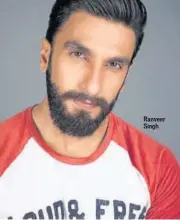  ??  ?? Ranveer Singh