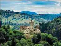 ??  ?? Bran Castle in “pristine” Transylvan­ia