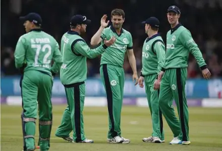  ?? REUTERS PIC ?? Ireland meet Bangladesh in the opener of the Tri-Series at Malahide, Dublin, today.