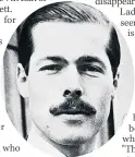  ??  ?? MYSTERY Lord Lucan